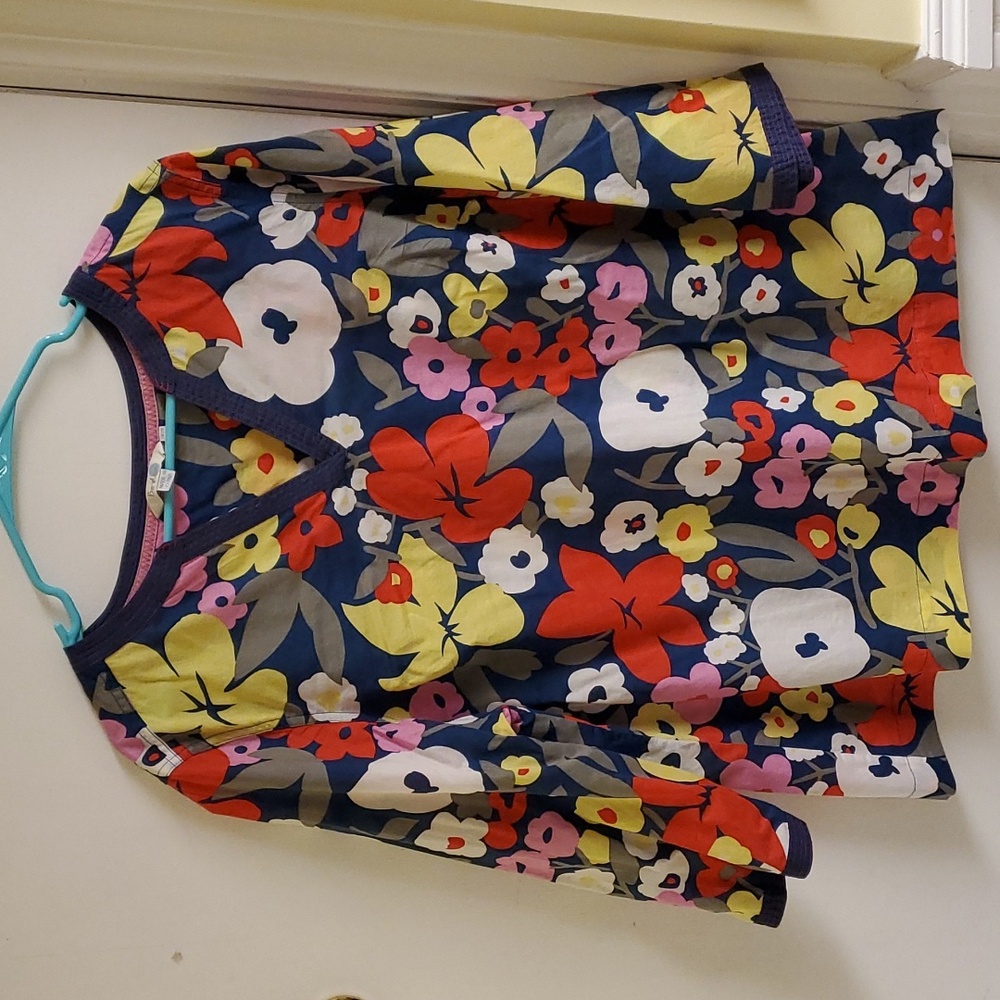 Boden Women's 3/4 Sleeve Colorful Tunic Size 16